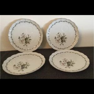 CHINA LAUREL “Irene” Luncheon Plates Floral Design